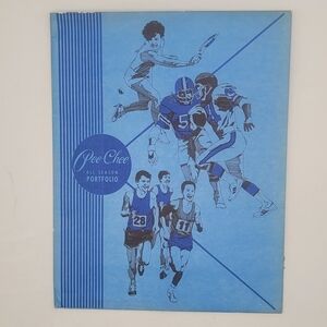 Vintage 1987 - Mead, Pee-Chee All Season Portfolio Folder - BLUE - School Folder